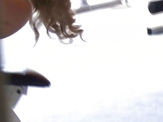 Shapely teen plays with pussy