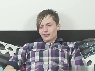 Hardcore emo teen gay twinks Sexy new model, Taylor Fierce milks his