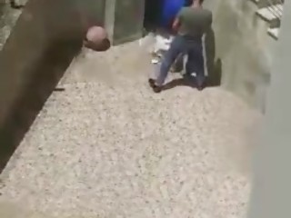Outdoor banging a hot Turkish wife 