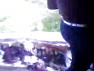 Greek wench blows dick and gets smashed in public park