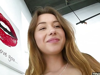 TRUE ANAL Adorable Taylor Sands has her ass stretched wide