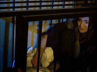 Desirable slave gets pleasured by her master's fists