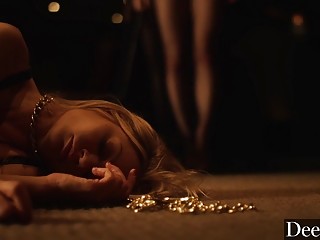 Kayden Kross and Riley Steele enjoy anal bondage games together