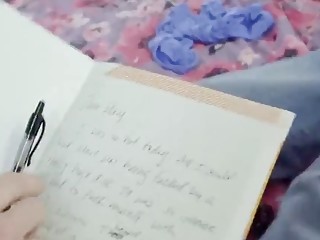 Cute horny amateur takes off her panties and fucks hard