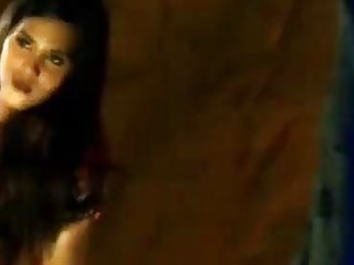 Indian cutie performs a belly dance and wants softcore sex